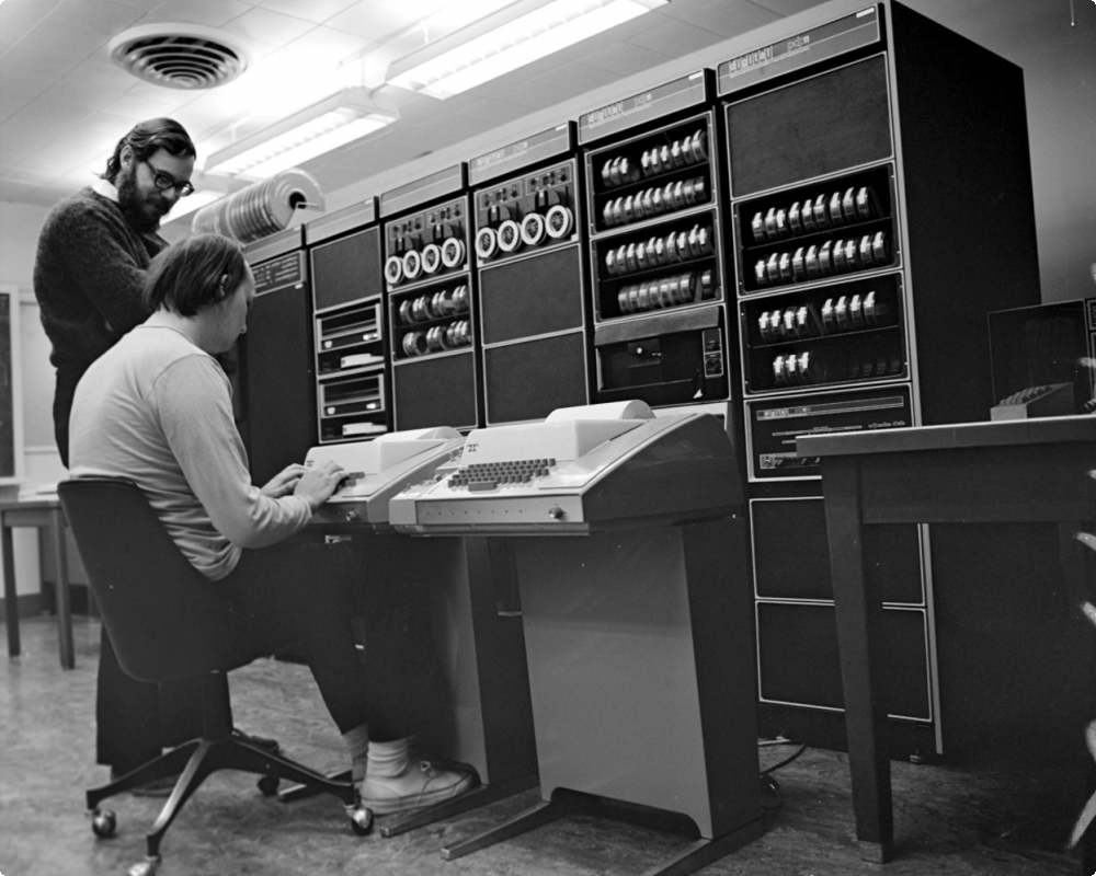 Dennis Ritchie et Ken Thompson